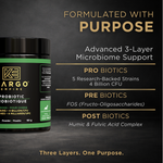 Kargo Empire Probiotic en poudre | Soutien quotidien des intestins, du système immunitaire et du pelage des chiens
