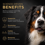 Kargo Empire Probiotic en poudre | Soutien quotidien des intestins, du système immunitaire et du pelage des chiens